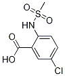 5-氯-2-[(甲基磺酰基)氨基]苯甲酸结构式_89979-12-4结构式