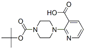 4-(3-羧基-2-吡啶)-哌嗪-1-羧酸叔丁酯结构式_902835-85-2结构式