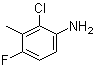 2-氯-4-氟-3-甲基苯胺结构式_90292-63-0结构式