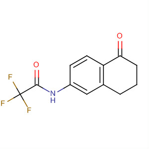 2,2,2-三氟-n-(5-氧代-5,6,7,8-四氢萘-2-基)乙酰胺结构式_90401-87-9结构式
