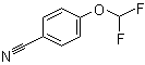 4-(二氟甲氧基)苯甲腈结构式_90446-25-6结构式