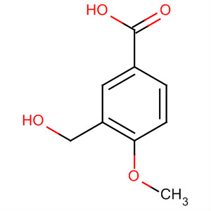 3-羟基甲基-4-甲氧基-苯甲酸结构式_90536-48-4结构式