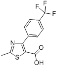 2-甲基-4-(4-三氟甲基-苯基)-噻唑-5-羧酸结构式_905807-83-2结构式