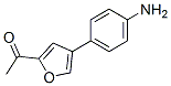 (9ci)-1-[4-(4-氨基苯基)-2-呋喃]-乙酮结构式_906070-63-1结构式