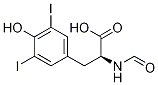 N-甲酰基-3,5-二碘-L-酪氨酸结构式_906327-16-0结构式