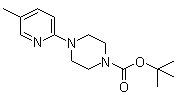 4-(5-甲基-吡啶-2-基)-哌嗪-1-羧酸叔丁酯结构式_907208-89-3结构式