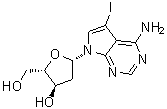 7-De氮杂-2-脱氧-7-碘腺苷酸结构式_908130-61-0结构式