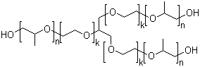 丙三醇丙氧基化物-block-乙氧基化物结构式_9082-00-2结构式