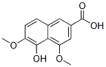 5-羟基-4,6-二甲氧基-2-萘羧酸结构式_909130-15-0结构式