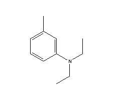N,N-二乙基间甲苯胺结构式_91-67-8结构式