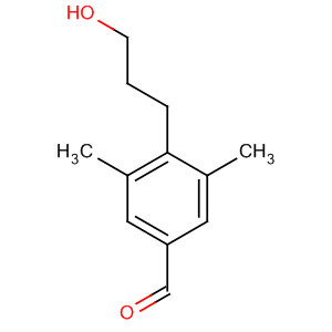 4-(3-羟基-丙基)-3,5-二甲基-苯甲醛结构式_910635-30-2结构式