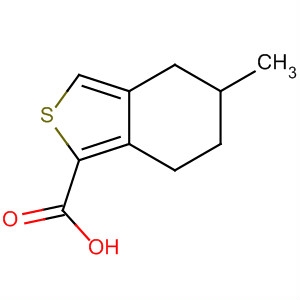 5-甲基-4,5,6,7-四氢-苯并[c]噻吩-1-羧酸结构式_910635-70-0结构式