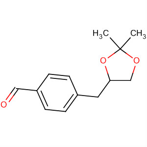4-(2,2-二甲基-[1,3]二氧杂烷-4-甲基)-苯甲醛结构式_910814-36-7结构式