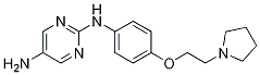 N-(4-(2-吡咯烷-1-基-乙氧基)-苯基)-嘧啶-2,5-二胺结构式_910904-67-5结构式
