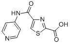 4-[(4-吡啶氨基)羰基]-2-噻唑羧酸结构式_911466-98-3结构式