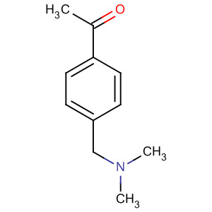 1-[4-[(二甲基氨基)甲基]苯基]-乙酮结构式_91245-82-8结构式