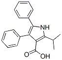  2-(1-甲基乙基)-4,5-二苯基-1H-吡咯-3-羧酸结构式_912998-70-0结构式