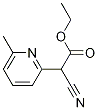 2-氰基-2-(6-甲基吡啶-2-基)乙酸乙酯结构式_91350-99-1结构式