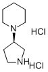 1-((R)-吡咯烷-3-基)哌啶双盐酸盐结构式_913702-35-9结构式