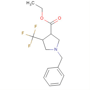 Ethyl 1-benzyl-4-trifluoromethylpyrrolidine-3-carboxylateStructure,913744-78-2Structure Ethyl 1-benzyl-4-trifluoromethylpyrrolidine-3-carboxylate Structure,913744-78-2Structure