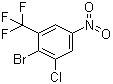 4-溴-3-氯-5-(三氟甲基)硝基苯结构式_914225-53-9结构式