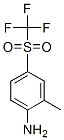 2-Methyl-4-(trifluoromethylsulfonyl)benzenamineStructure,914776-04-8Structure 2-Methyl-4-(trifluoromethylsulfonyl)benzenamine Structure,914776-04-8Structure