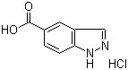 1H-吲唑-5-羧酸盐酸盐结构式_915139-44-5结构式