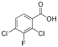 2,4-二氯-3-氟苯甲酸结构式_915145-05-0结构式
