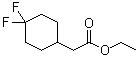 2-(4,4-二氟环己基)乙酸乙酯结构式_915213-54-6结构式
