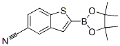 5-氰基-2-(4,4,5,5-四甲基-1,3,2-二氧硼烷-2-基)-苯并[b]噻吩结构式_915402-11-8结构式