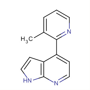 4-(3-甲基吡啶-2-基)-1H-吡咯并[2,3-b]吡啶结构式_916172-74-2结构式