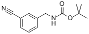 3-氰基苄基氨基甲酸叔丁酯结构式_916213-93-9结构式