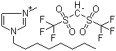 1-己基-3-甲基咪唑双三氟甲磺酰亚胺盐结构式_916729-96-9结构式