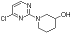 1-(4-Chloropyrimidin-2-yl)piperidin-3-ol Structure