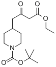 3-氧代-4-(1-boc-4-哌啶)丁酸乙酯结构式_916791-39-4结构式