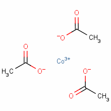 三乙酸钴结构式_917-69-1结构式