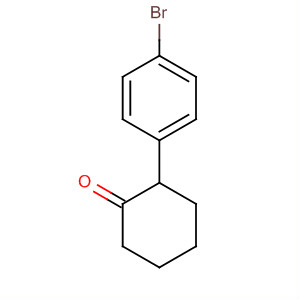 2-(4-溴苯基)环己酮结构式_91720-92-2结构式