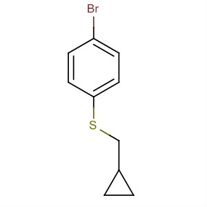 1-溴-4-[(环丙基甲基)磺酰基]苯结构式_917382-54-8结构式