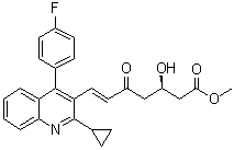 5-氧代匹伐他汀甲酯结构式_917752-45-5结构式