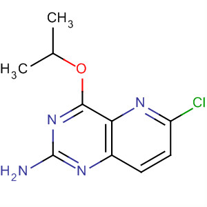 6-氯-4-(2-丙氧基)-吡啶并[3,2-d]嘧啶-2-胺结构式_917757-99-4结构式