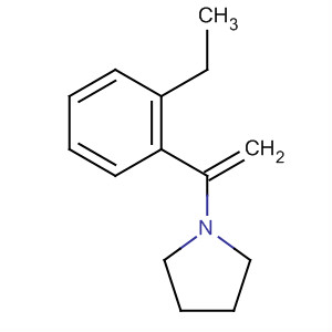 1-[1-(2-乙基苯基)乙烯]吡咯烷结构式_917957-62-1结构式