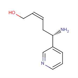 (2Z,5S)-5-氨基-5-(3-吡啶)-2-戊烯-1-醇结构式_918625-36-2结构式
