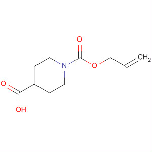 N-烯丙氧基羰基-4-哌啶羧酸结构式_91871-30-6结构式
