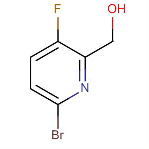(6-溴-3-氟吡啶-2-基)甲醇结构式_918793-01-8结构式