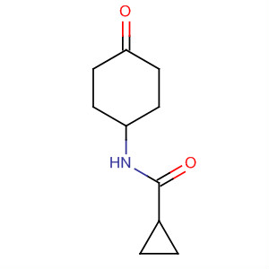 N-(4-氧代环己基)环丙烷羧酰胺结构式_918793-08-5结构式