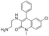 3-[(2-氨基乙基)氨基]-6-氯-1-甲基-4-苯基-2(1H)-喹啉酮结构式_919296-53-0结构式