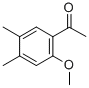 4,5-二甲基-2-甲氧基苯乙酮结构式_91969-74-3结构式