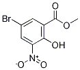 5-溴-2-羟基-3-硝基苯羧酸甲酯结构式_91983-31-2结构式