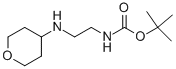 2-(四氢-2H-吡喃-4-基氨基)乙基氨基甲酸叔丁酯结构式_919835-79-3结构式
