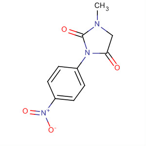 1-甲基-3-(4-硝基苯基)-2,4-咪唑啉二酮结构式_92088-75-0结构式